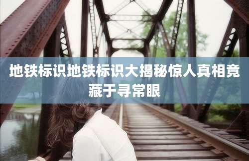 地铁标识地铁标识大揭秘惊人真相竟藏于寻常眼