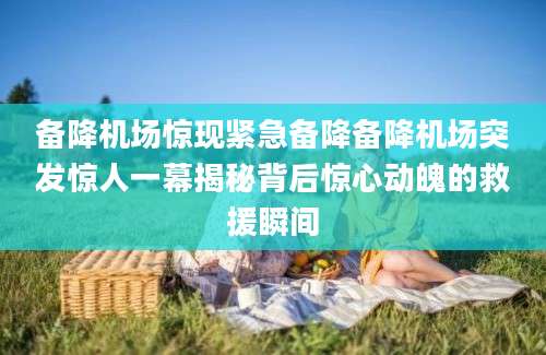 备降机场惊现紧急备降备降机场突发惊人一幕揭秘背后惊心动魄的救援瞬间