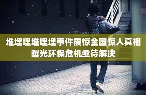 堆埋埋堆埋埋事件震惊全国惊人真相曝光环保危机亟待解决