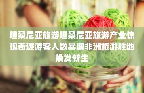 坦桑尼亚旅游坦桑尼亚旅游产业惊现奇迹游客人数暴增非洲旅游胜地焕发新生
