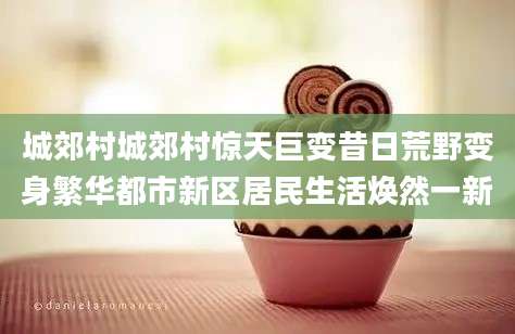 城郊村城郊村惊天巨变昔日荒野变身繁华都市新区居民生活焕然一新